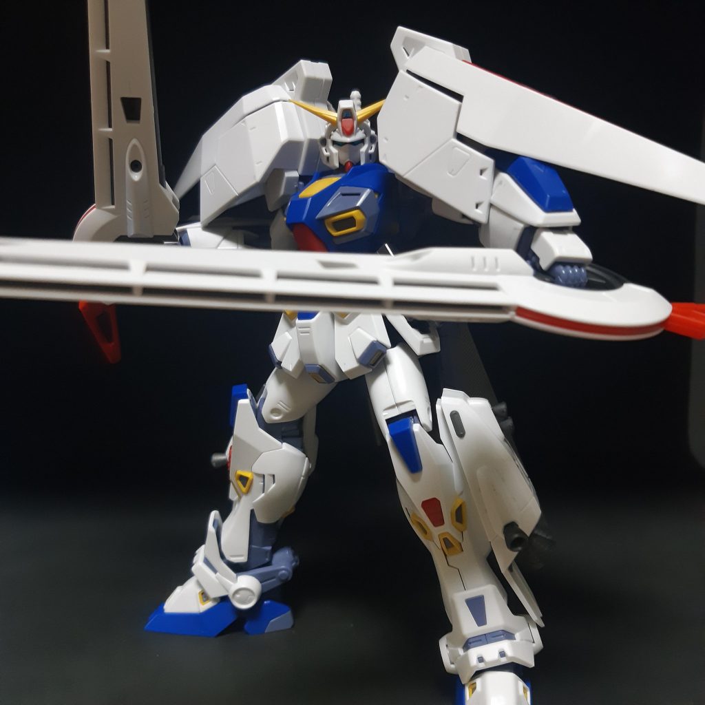 適当に二刀流ポーズ。