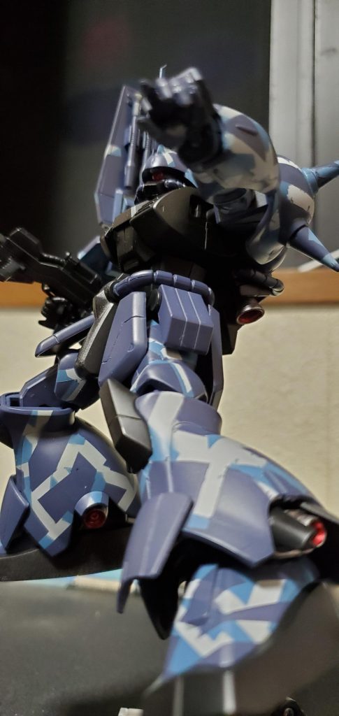 つや消し、スミ入れ、デカール貼り前