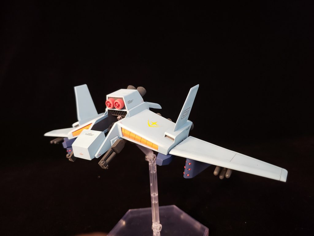 単体だとこんな感じです。無人のSFSみたいな感じで作りました。