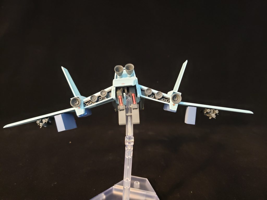 ブースターのパーツ以外はプラ板やプラ棒で作りました。