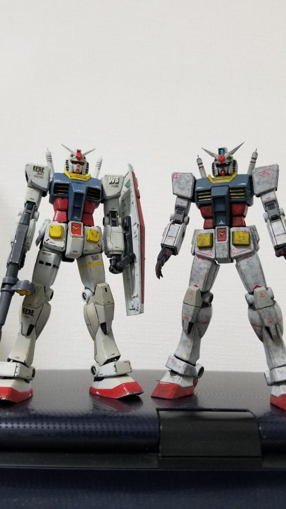 リバイブガンダムも作ってみました。品薄が続く中、常に大量に店頭にあるのはナゼなんでしょう？閲覧ありがとうございました。