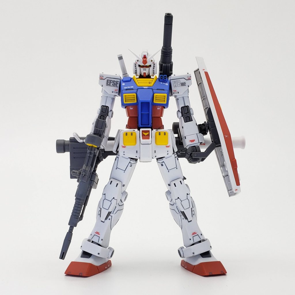 HG RX-78-02 ガンダム(GUNDAM THE ORIGIN ver.)前期型–2枚目/制作者：玖辺澪