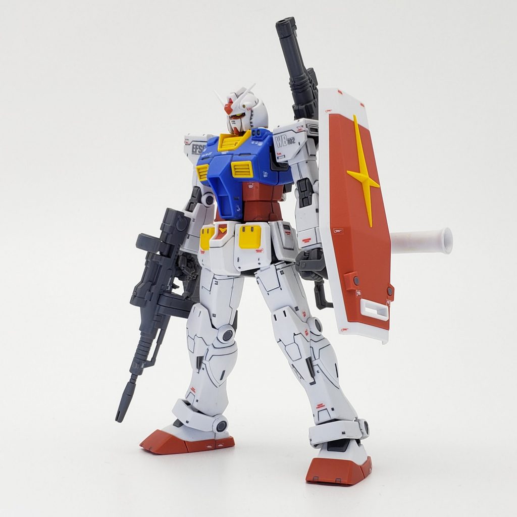 HG RX-78-02 ガンダム(GUNDAM THE ORIGIN ver.)前期型–3枚目/制作者：玖辺澪