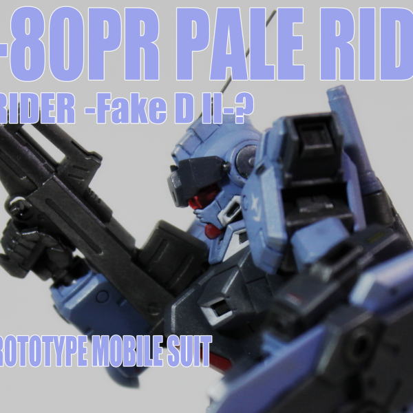 RX-80PR PALE RIDER -Fake D II- ?