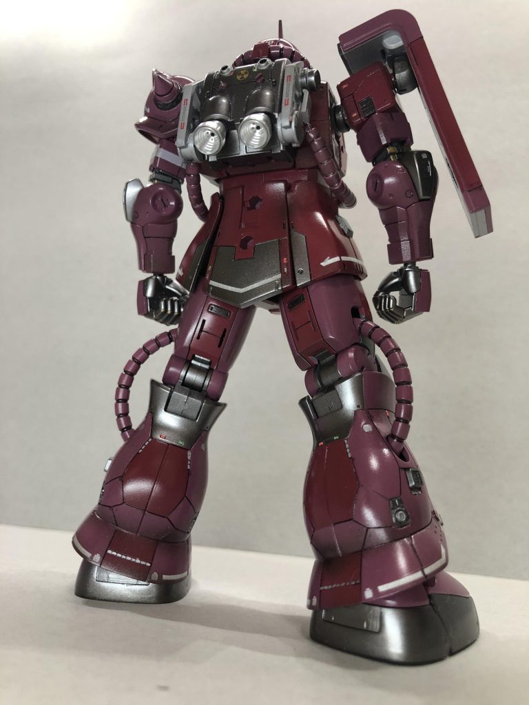 HGオリジン版シャア専用ザク2–9枚目/制作者：black🇯🇵