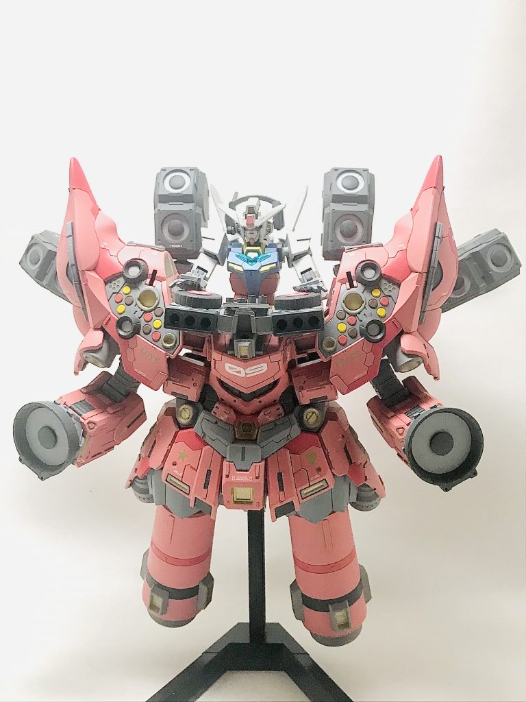 真面目で物静かなヒロトがまさかのDJプレイでフロアを揺らす。ギルドメンバー唖然。GBNの平和なイベントでそんなシーンがあったら面白いなと思い作りました。