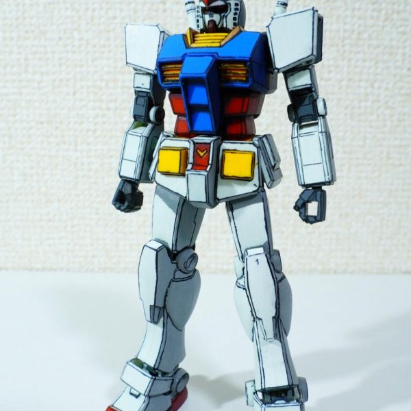 イラスト風エントリーグレードガンダム
