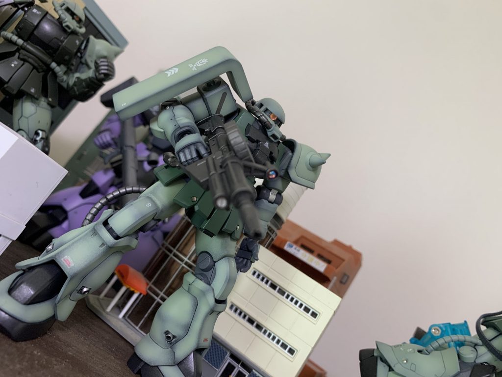 HGUC MS-06F2 ザク後期型–5枚目/制作者：96模型店@店長ぐらむ