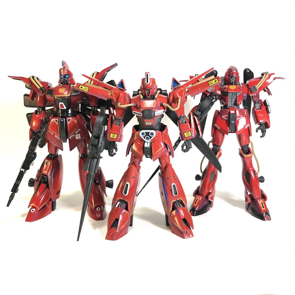 レッドバンガード部隊カロッゾ専用ダギ・イルス、ベラ･ロナ専用ビギナ・ギナドレル･ロナ専用F91(後にベラ･ロナ用へ) 