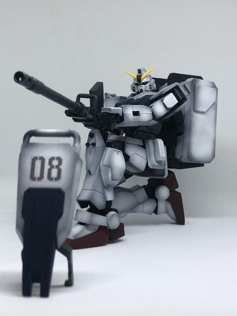 ウェザリング前は普通にMAX塗りで