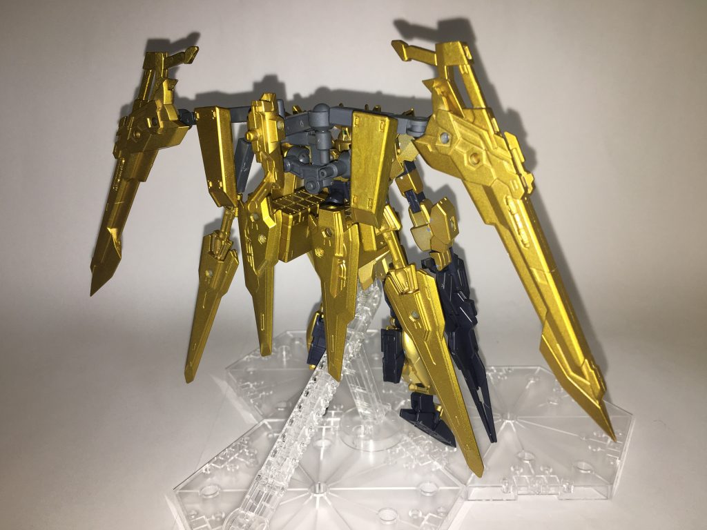 ブレイクソルゼロスガンダム、攻撃形態、背面。