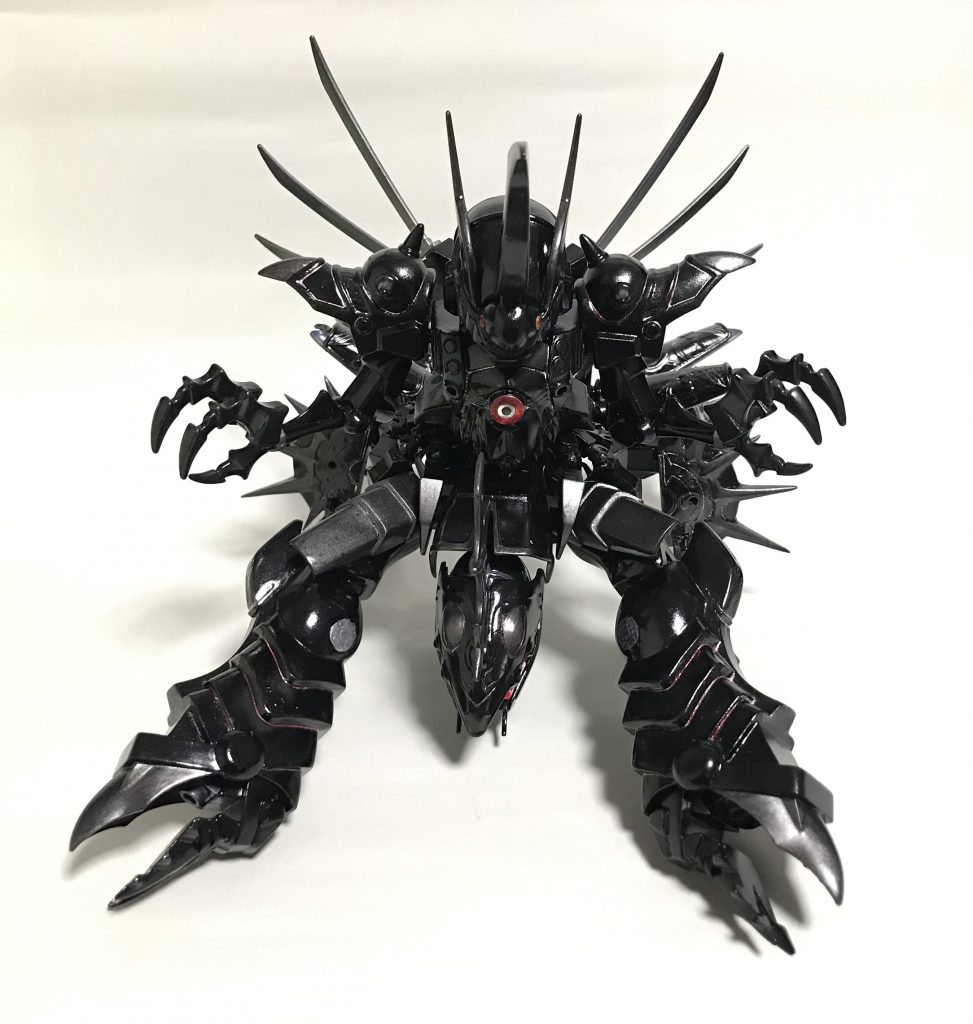 作例各部には呪詛的な模様が彫られているのですが、技量が足りませんでした。