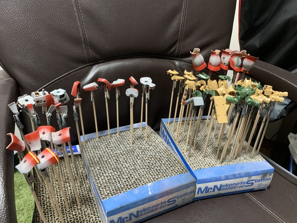 ラインは塗装で表現しましたー