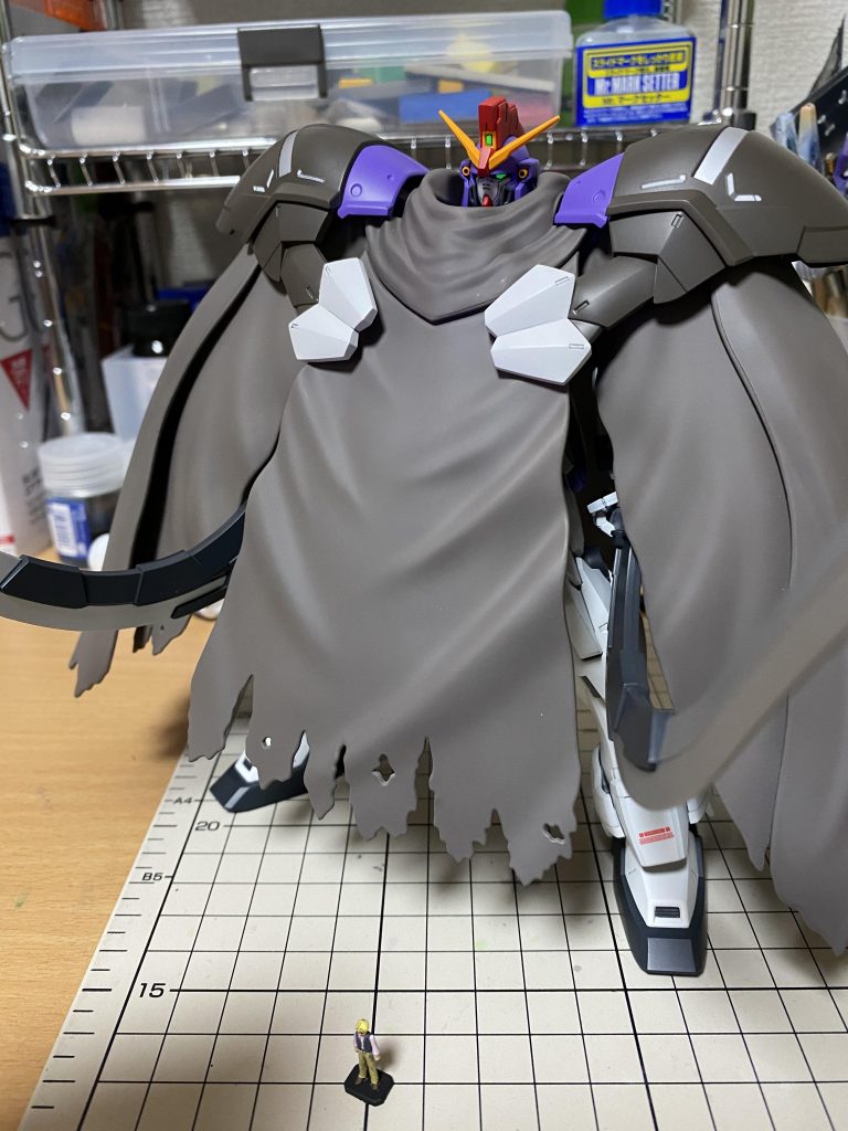 スピード作成した割に、カッコ良く出来て良かったですw次のエンドレスワルツの機体も完成してるので近日アップします!