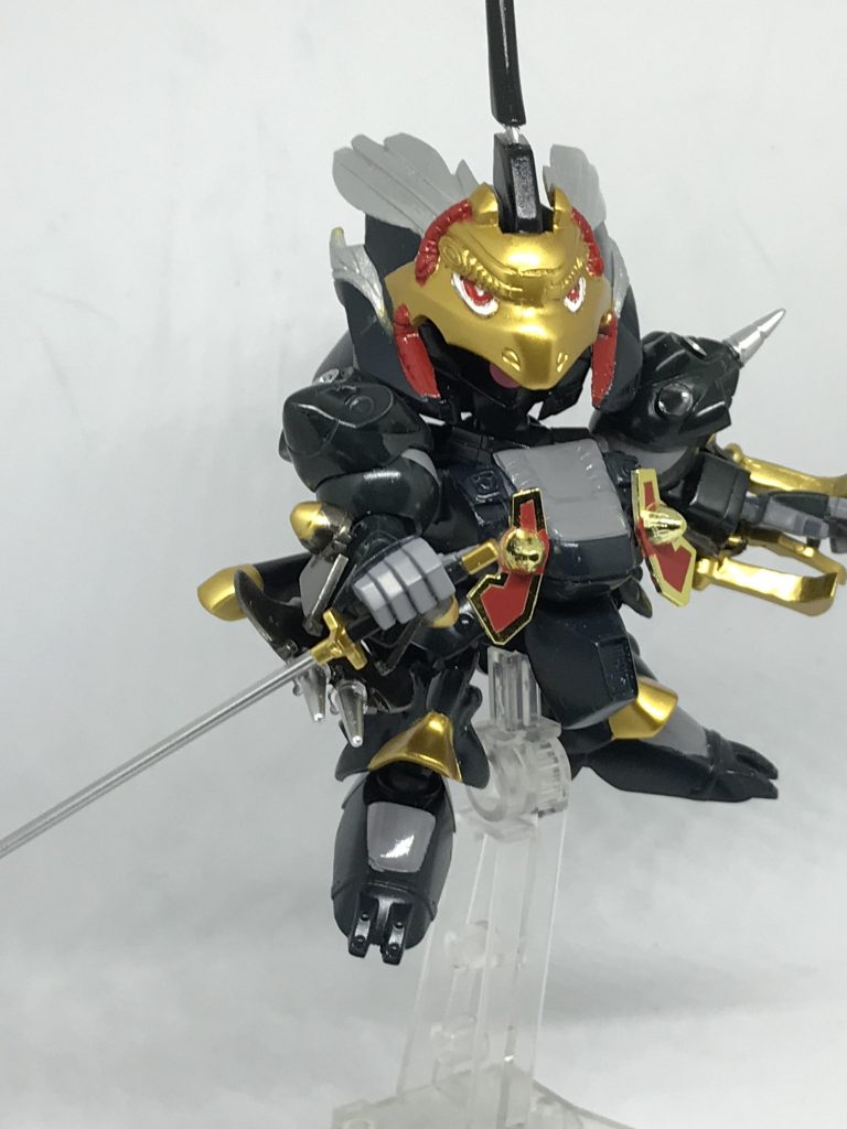 忍者っぽい持ち方で！