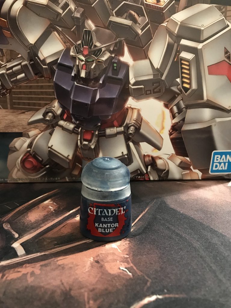 ティターンズブルーと名付けて愛用しているカントールブルーです