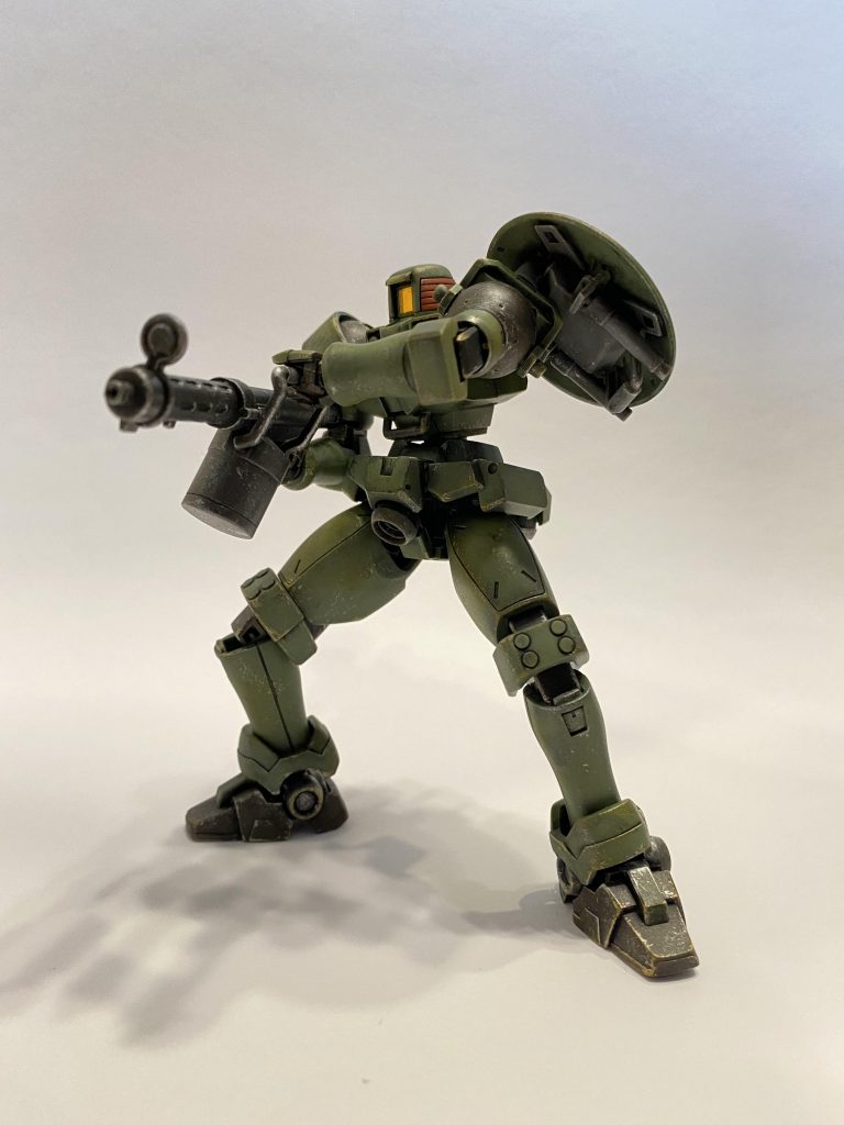 リアルタッチマーカーグレー3とシルバードライブラシ。スポンジチッピング。ウェザリングマスターCのアカサビで全体に色合いを調整してみました。最後まで見ていただきありがとうございました😊