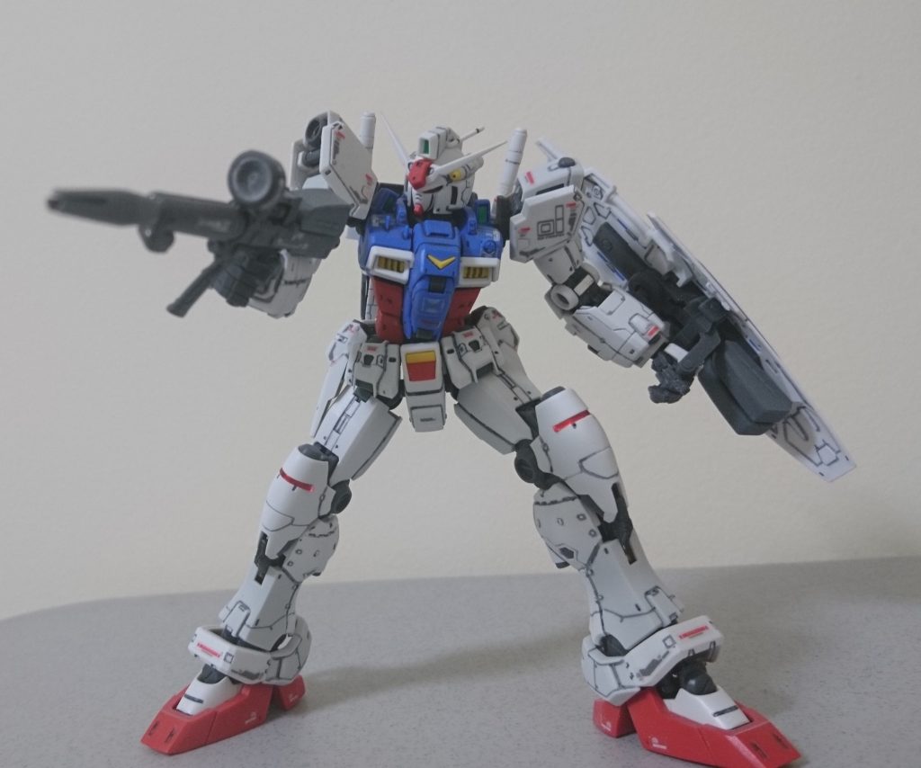 RGは関節が固いので、破損に注意ですね～