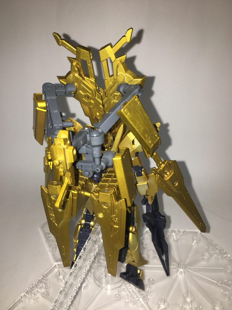 ブレイクソルゼロスガンダム、防御形態、背面。
