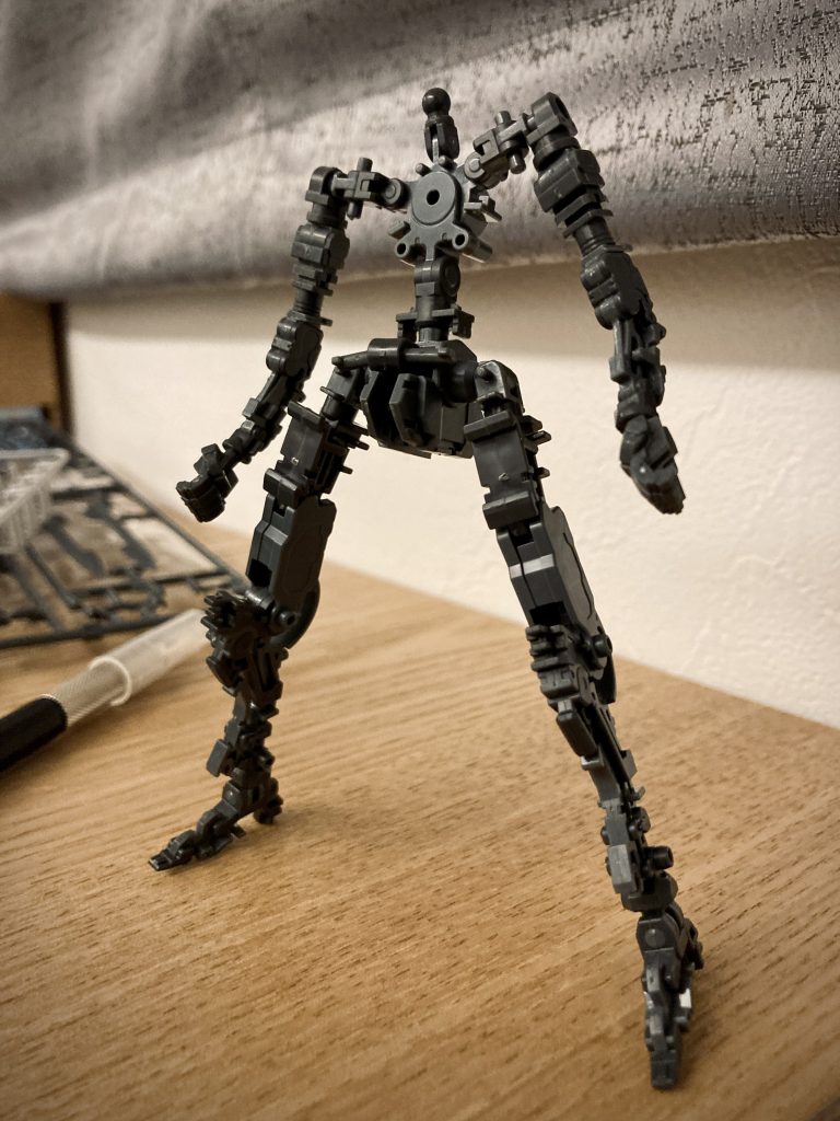 フレームだけの姿を1回やってみたかった!それだけです!