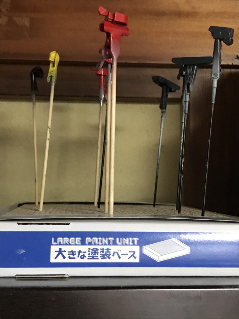 エアーブラシ塗装工程