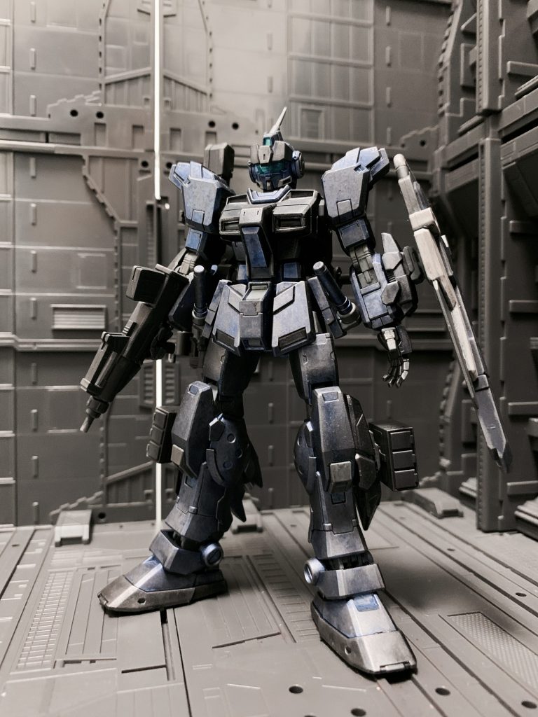 まずは陸戦重装備仕様です。個人的にはこの形態が好きです。