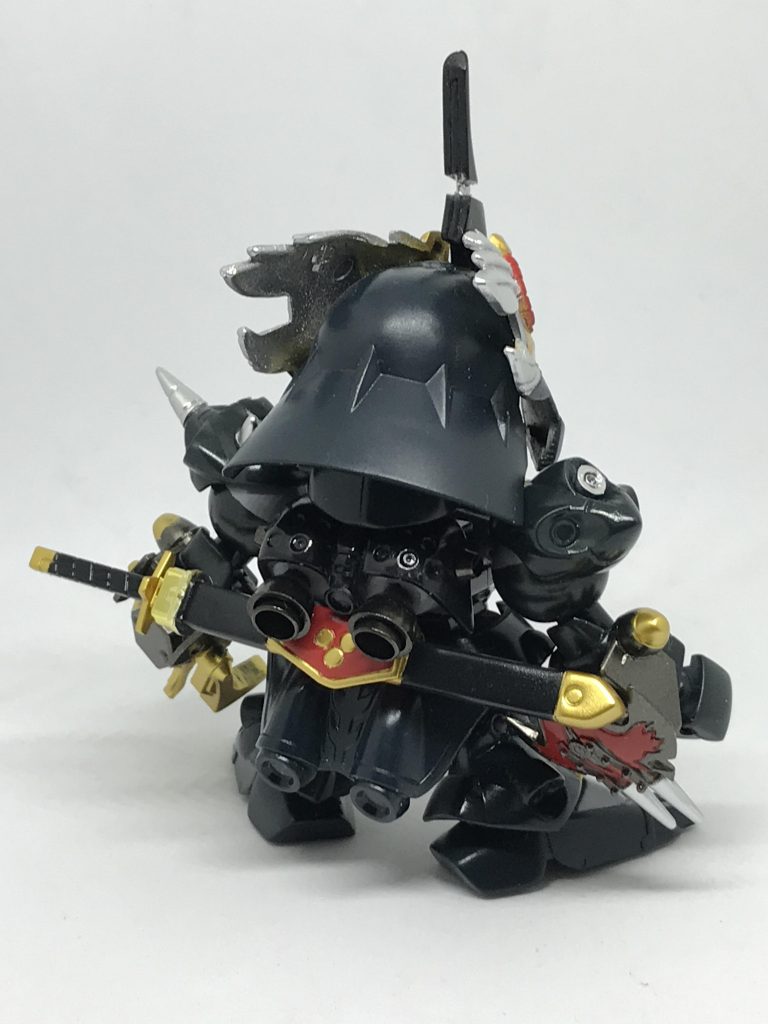 REARバックパックはGジェネキットのケンプファー、刀と鞘はLGBB武者頑駄無ベースです