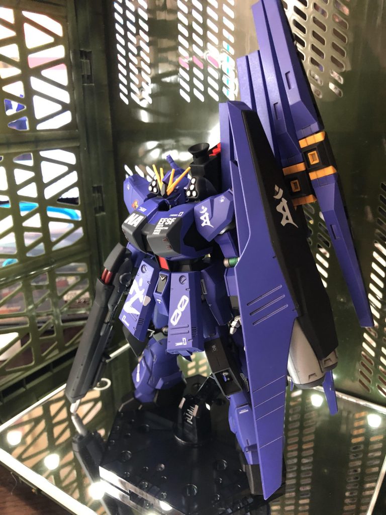 俺専用 νガンダム弍式〝ウィザード〟HWS–5枚目/制作者:真樹京介