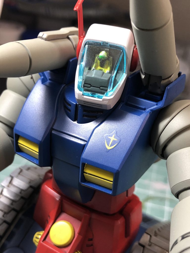 しっかりパイロットを塗りました^ ^さらに顎が引けるから表情を付けやすい👍