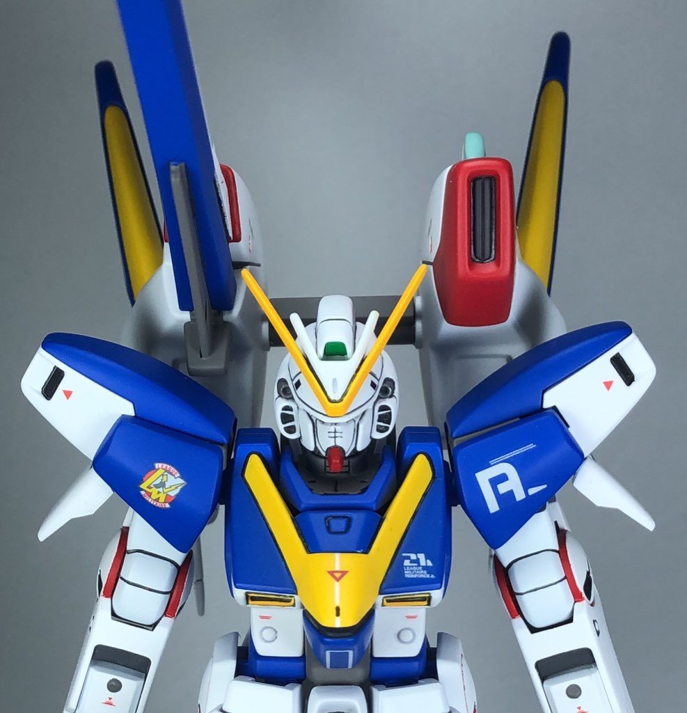 HG1/100 V2バスターガンダム　旧キット–8枚目/制作者：Ok-Ⅱ