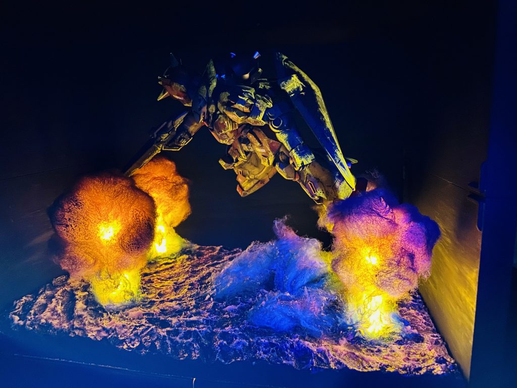 HGUC 1/144SCALE◇閃光のハサウェイ Me02 R-F01 MESSER メッサー◇劇中戦闘仕様◇塗装済み完成品オリジナルLEDベースセット–4枚目/制作者：H4co Y