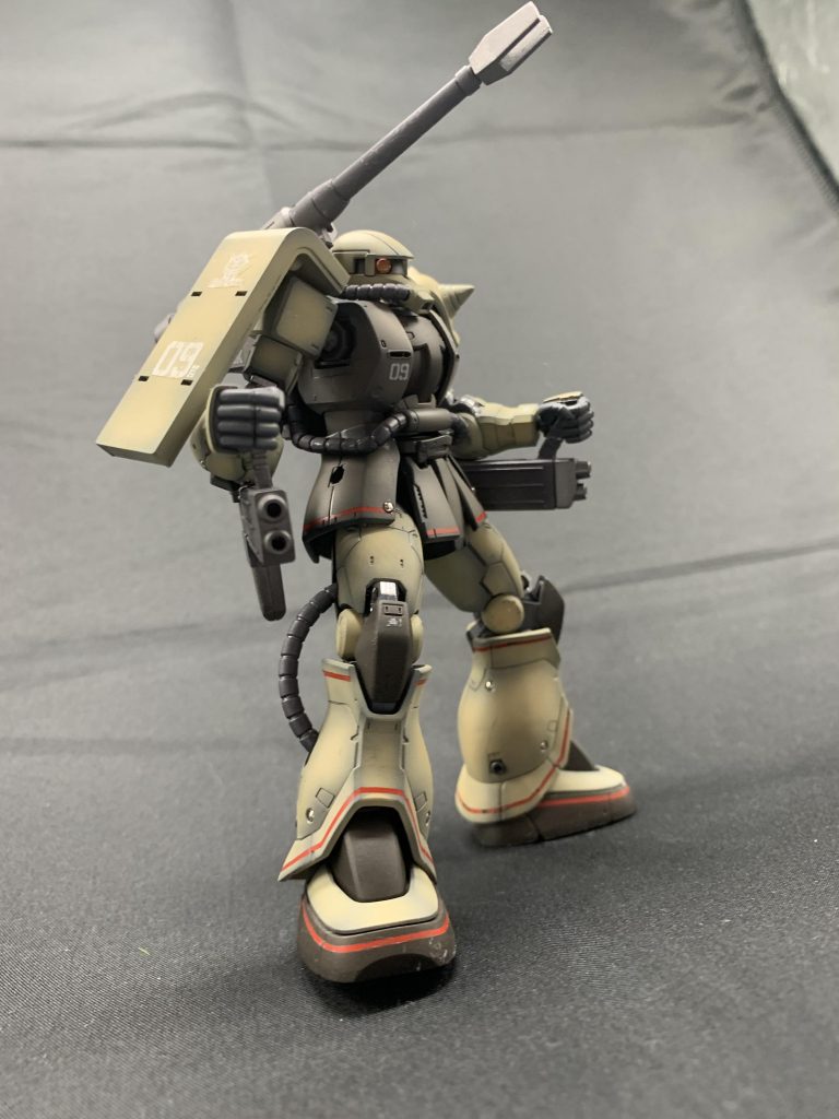 HGUC ザクハーフキャノン2機目–2枚目/制作者:96模型店@店長ぐらむ