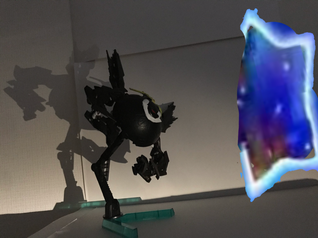 頭突き星型ワープホールを作り出し交互に突っ込んでくる