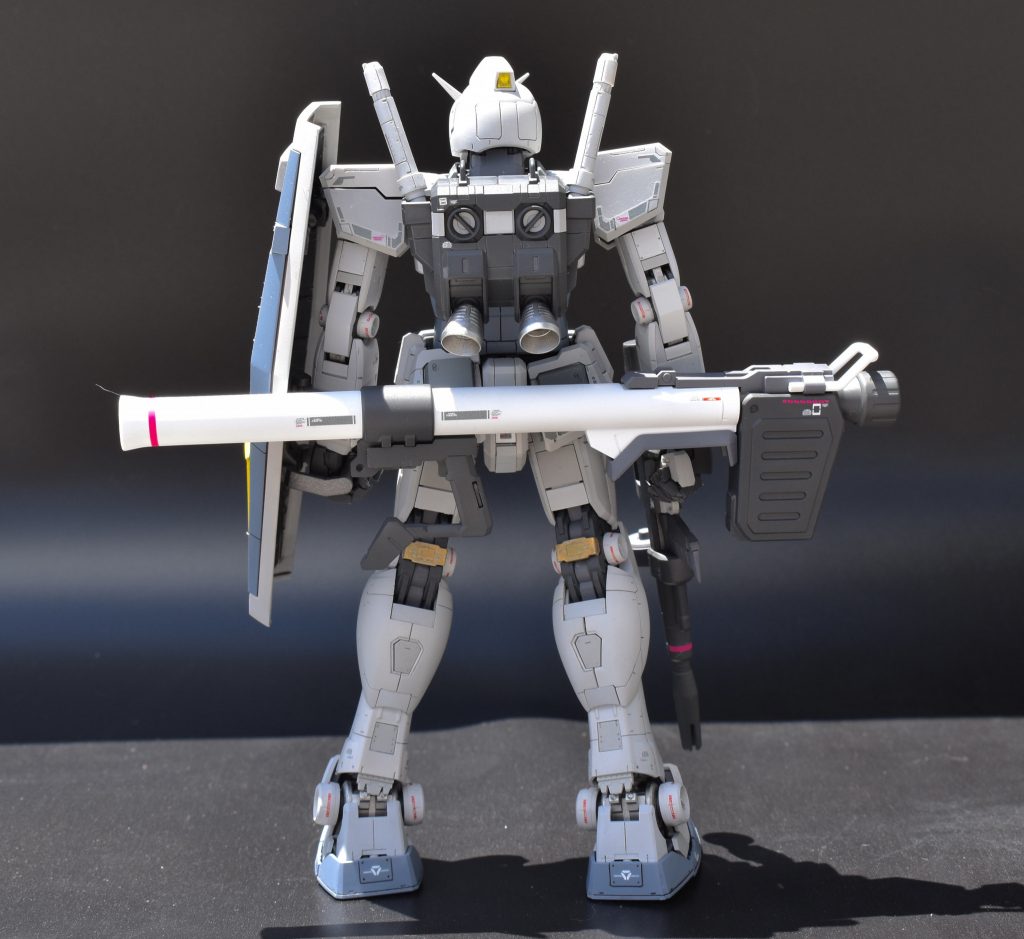 後ろ姿もかっこいい。