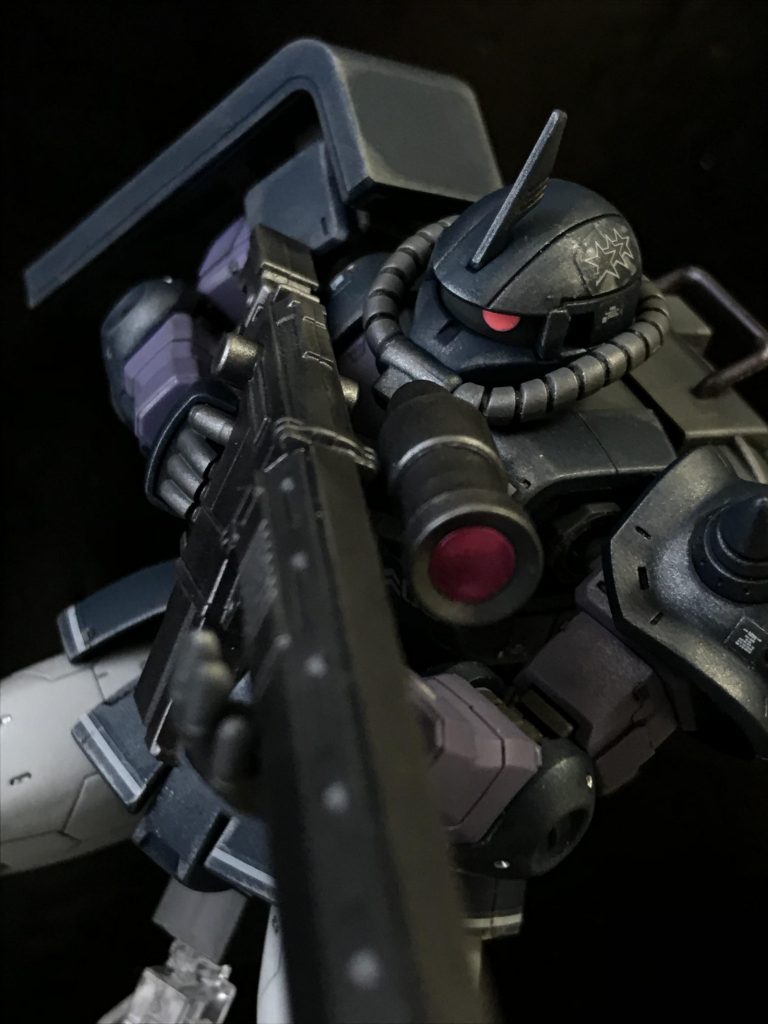 黒い三連星のザク–3枚目/制作者：mkoku