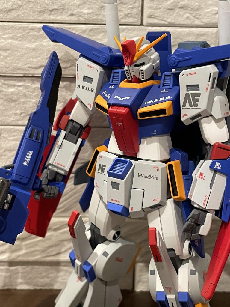 zzガンダム  hguc  全塗装–5枚目/制作者：M