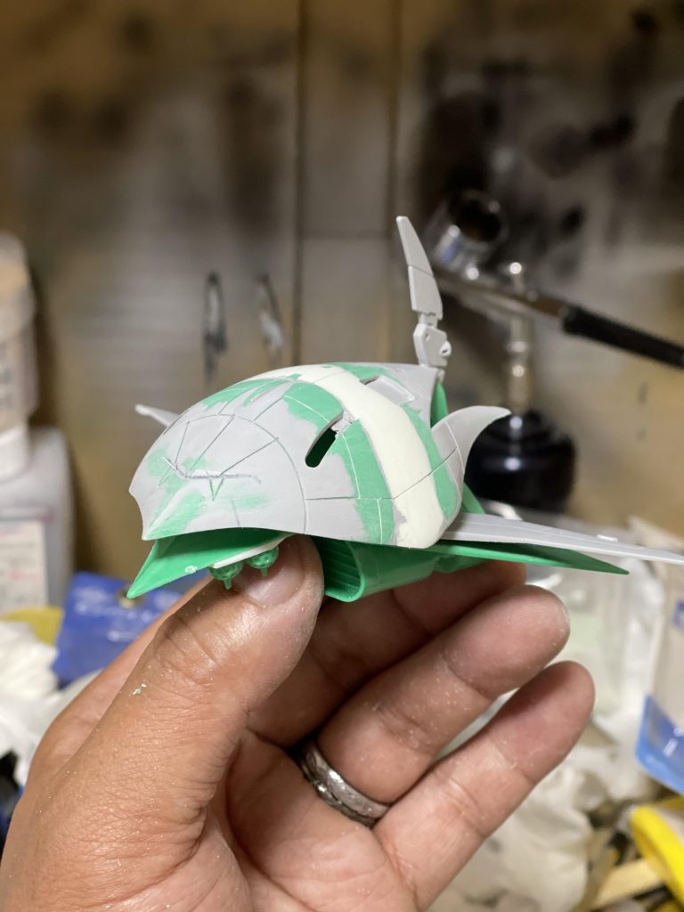 胴体部延長してます。