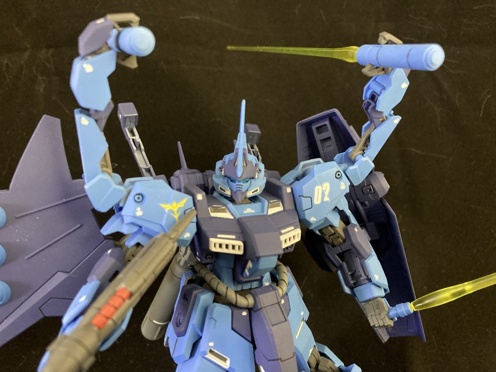 肩のサブアームカッコいいです！