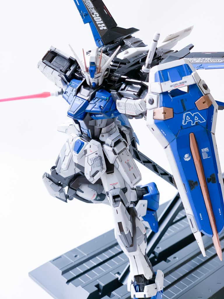 MGエールストライクブルーシエルガンダム–5枚目/制作者：@praZo001