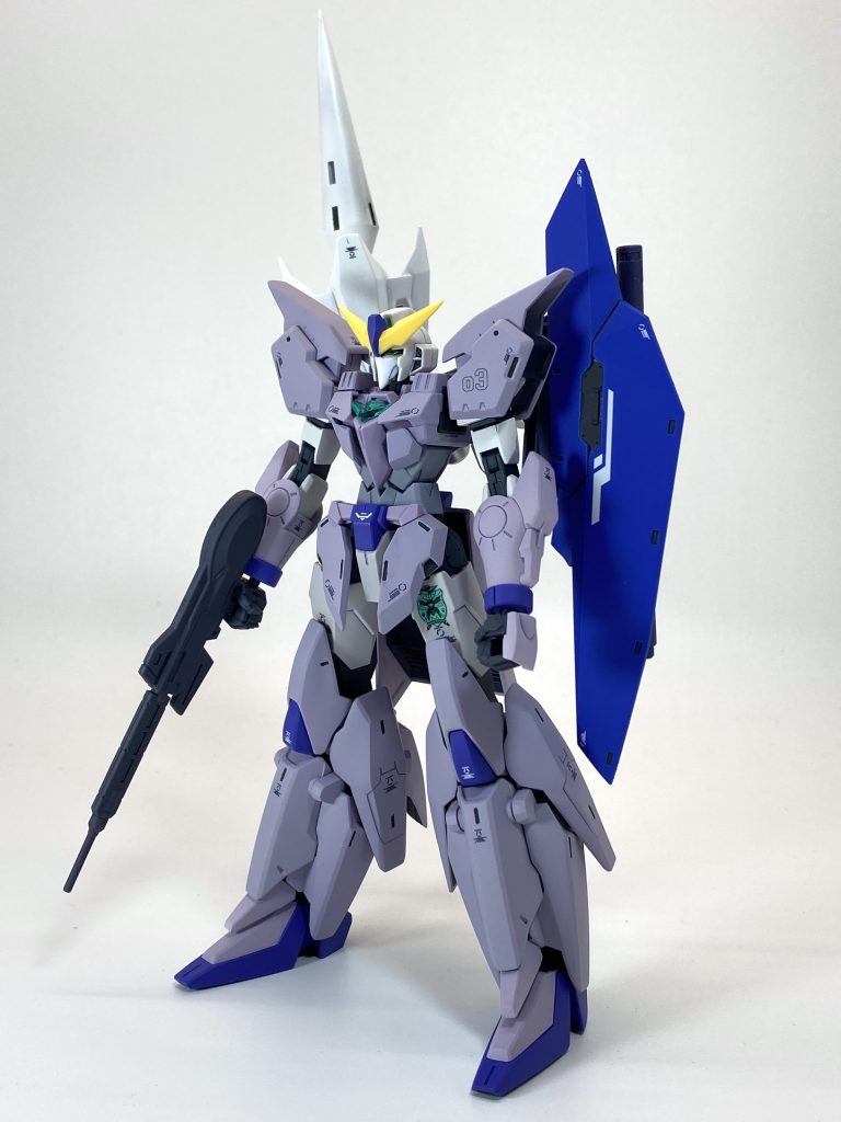 ガンダムテルティウムドラグーンコアガンダムMark-IIIがテルティウムアーマーとドラグーンウェポンズを装備した形態。