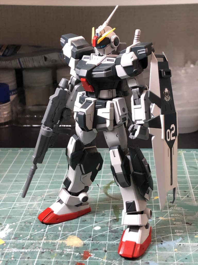 すらっとビームライフル装備立ち姿^ ^