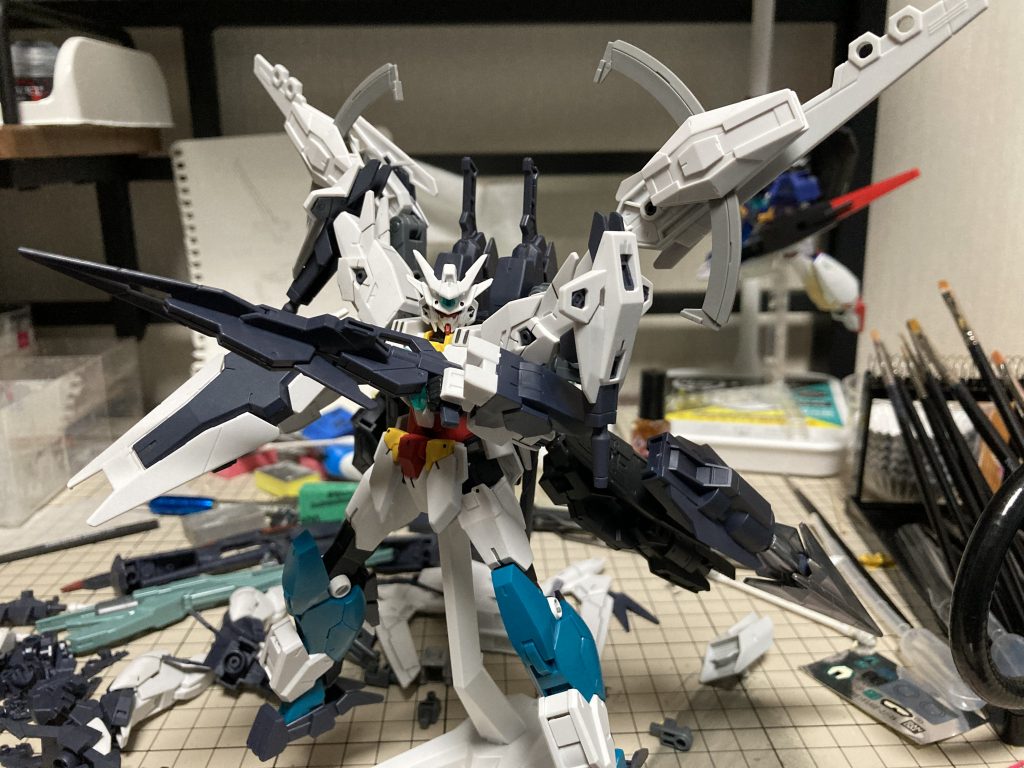 最初起案。この頃足はヴィートルー想定でした。