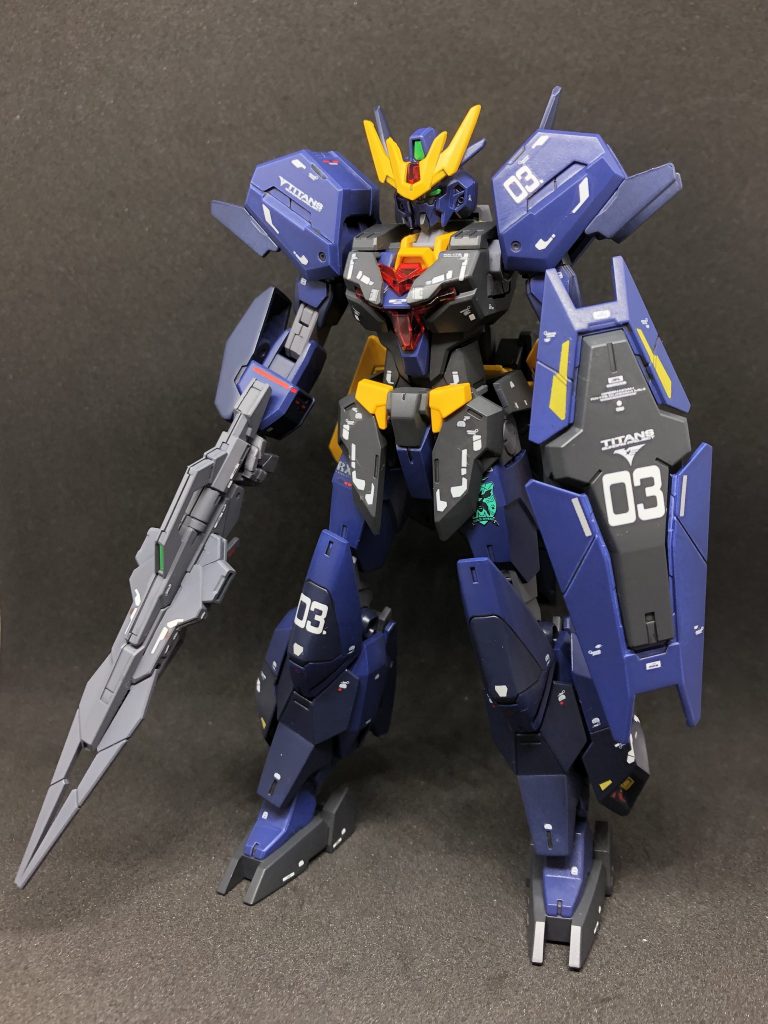 ユーラヴェンガンダム ver.MK-Ⅱ Titans color–4枚目/制作者：URA_KO
