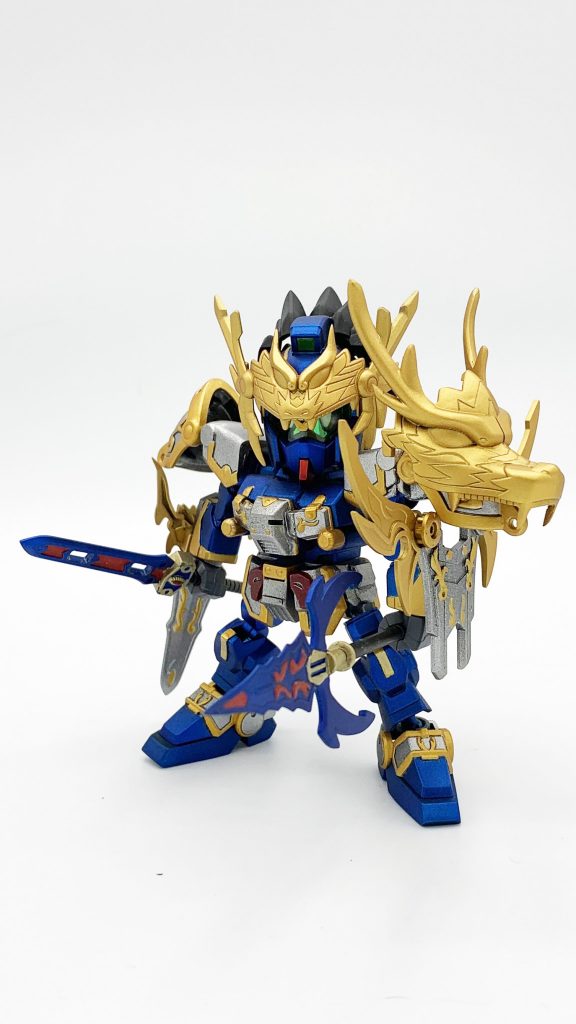 獅青刀と龍凛鎗何度も分解すると塗装剥げが・・・・