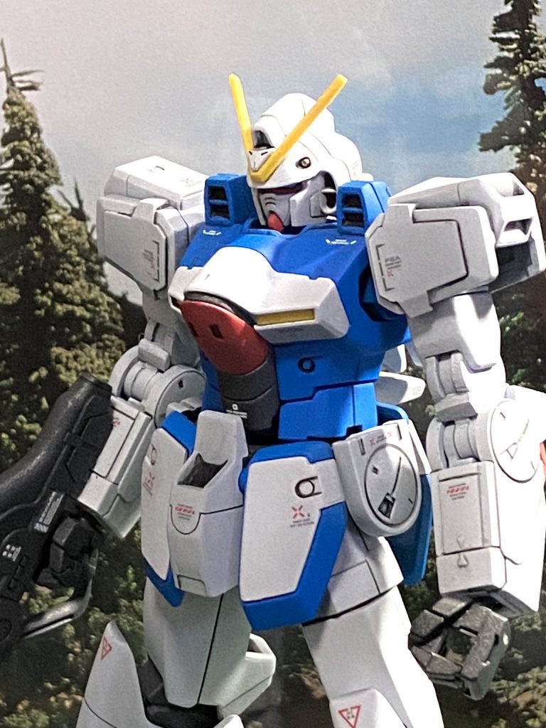 旧キットの背景にて2