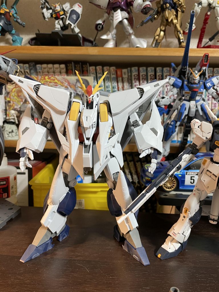 仮組み状態この段階で修正を考えればよかった。