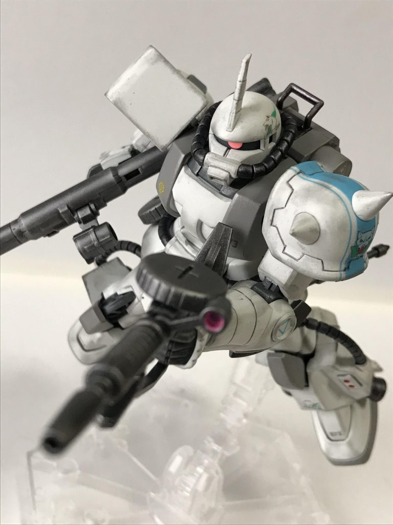 実はMSVのことはよく知りません。でも、高機動型ザクは単純にカッコいいですね！(^^)