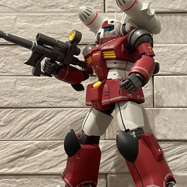 リアルタイプガンキャノン　hguc  revive 全塗装