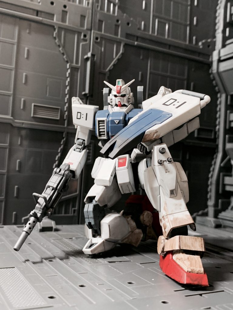 出撃待機的な感じで1枚。膝立ちが簡単にできるのって素晴らしい。