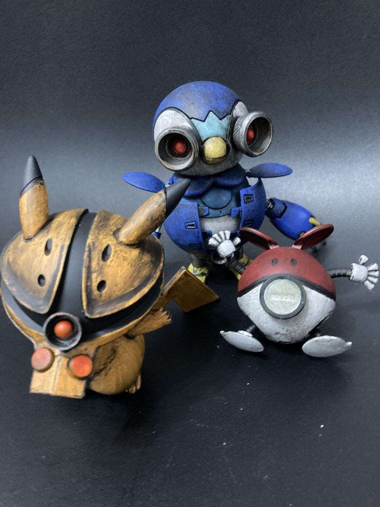 ［MS図鑑］モモカプル、みずタイプ。